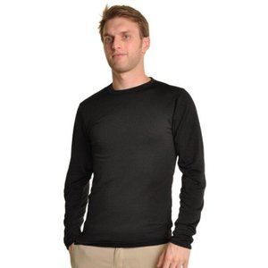 Men's Thermal Top Brushed Interior Gray Long Sleeve Packaged Top XL
